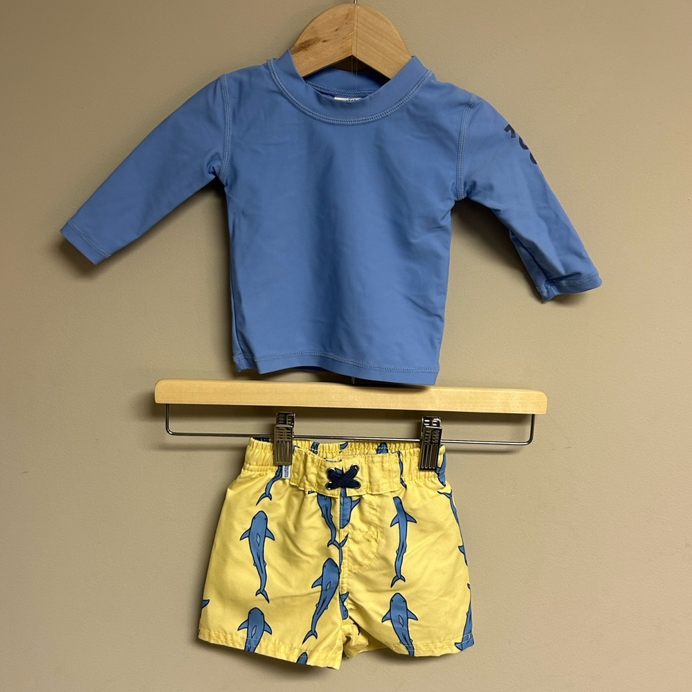 Rugged Butts Shark Swim Set
